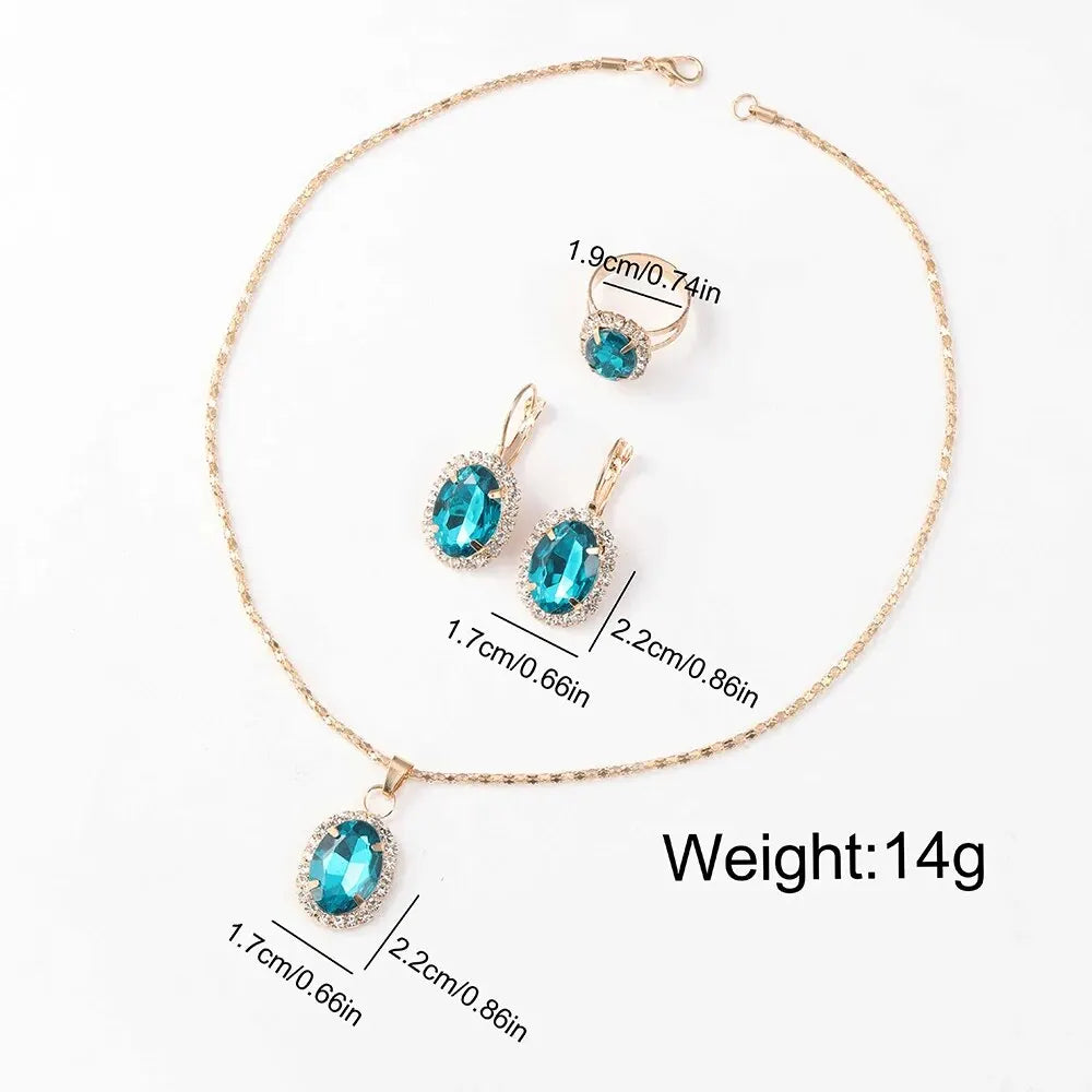 WOMEN'S Fashion Casual Quartz Watch and Jewelry Set